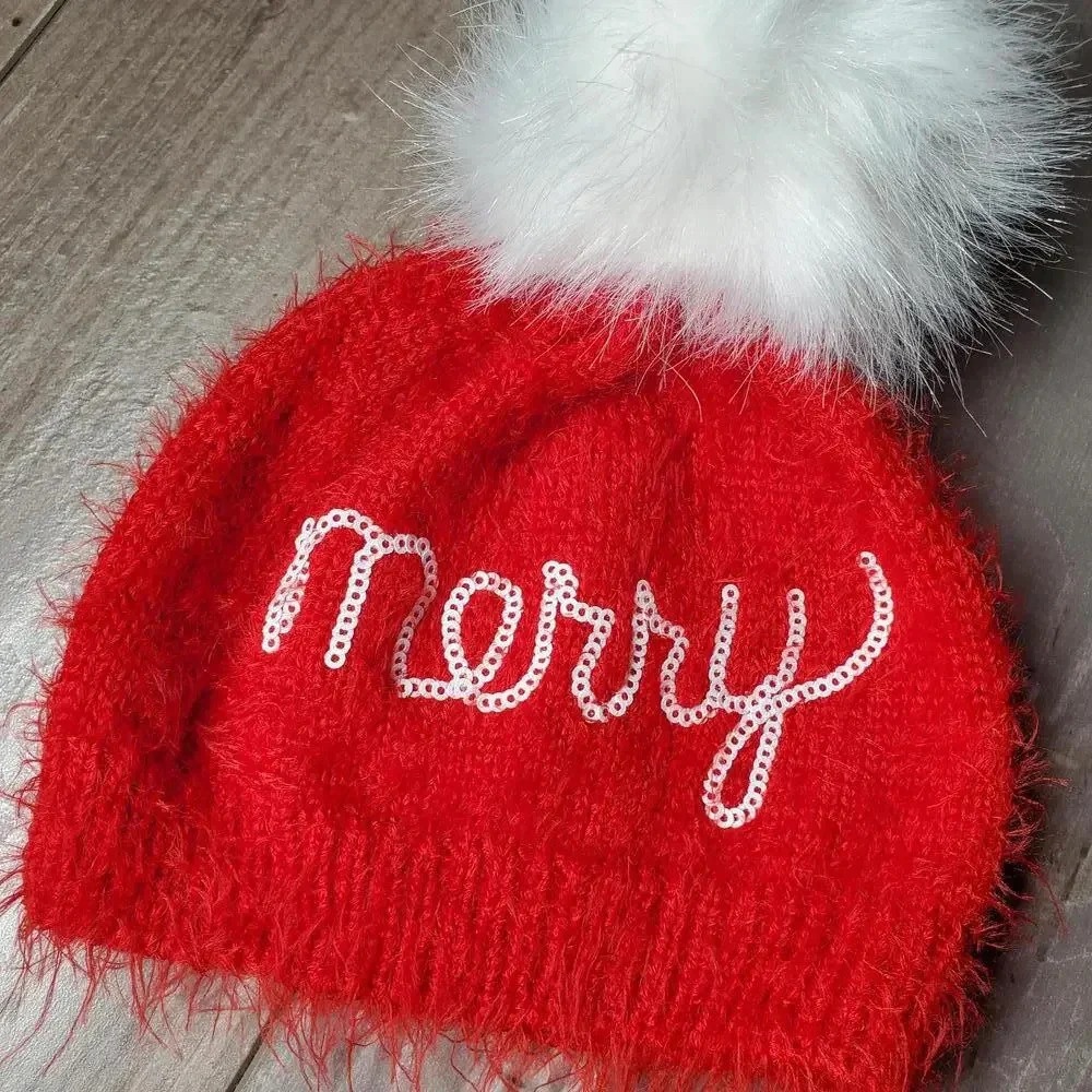 So 'Dorable Red and White Sequin 